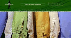 Desktop Screenshot of noblehousedrycleaners.co.uk